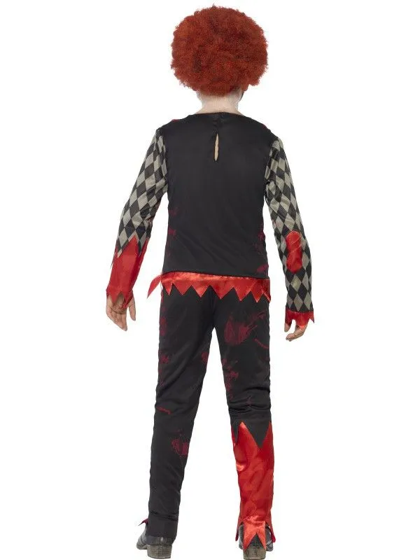 Luxe Zombie Clown Jongen Kostuum 2 Luxe Zombie Clown Jongen Kostuum - Afbeelding 2