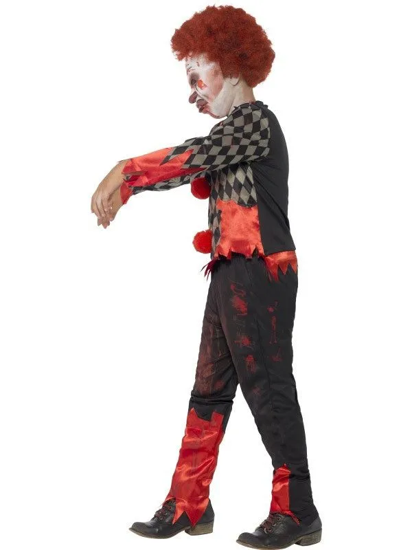 Luxe Zombie Clown Jongen Kostuum 3 Luxe Zombie Clown Jongen Kostuum - Afbeelding 3