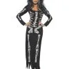 Skelet Jurk Vrouw Kostuum