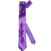 Stropdas Pailletten Paars