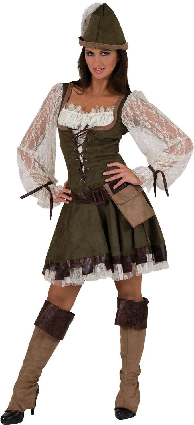 Robin Hood De Armenhelper Jurk Vrouw 1 Robin Hood De Armenhelper Jurk Vrouw