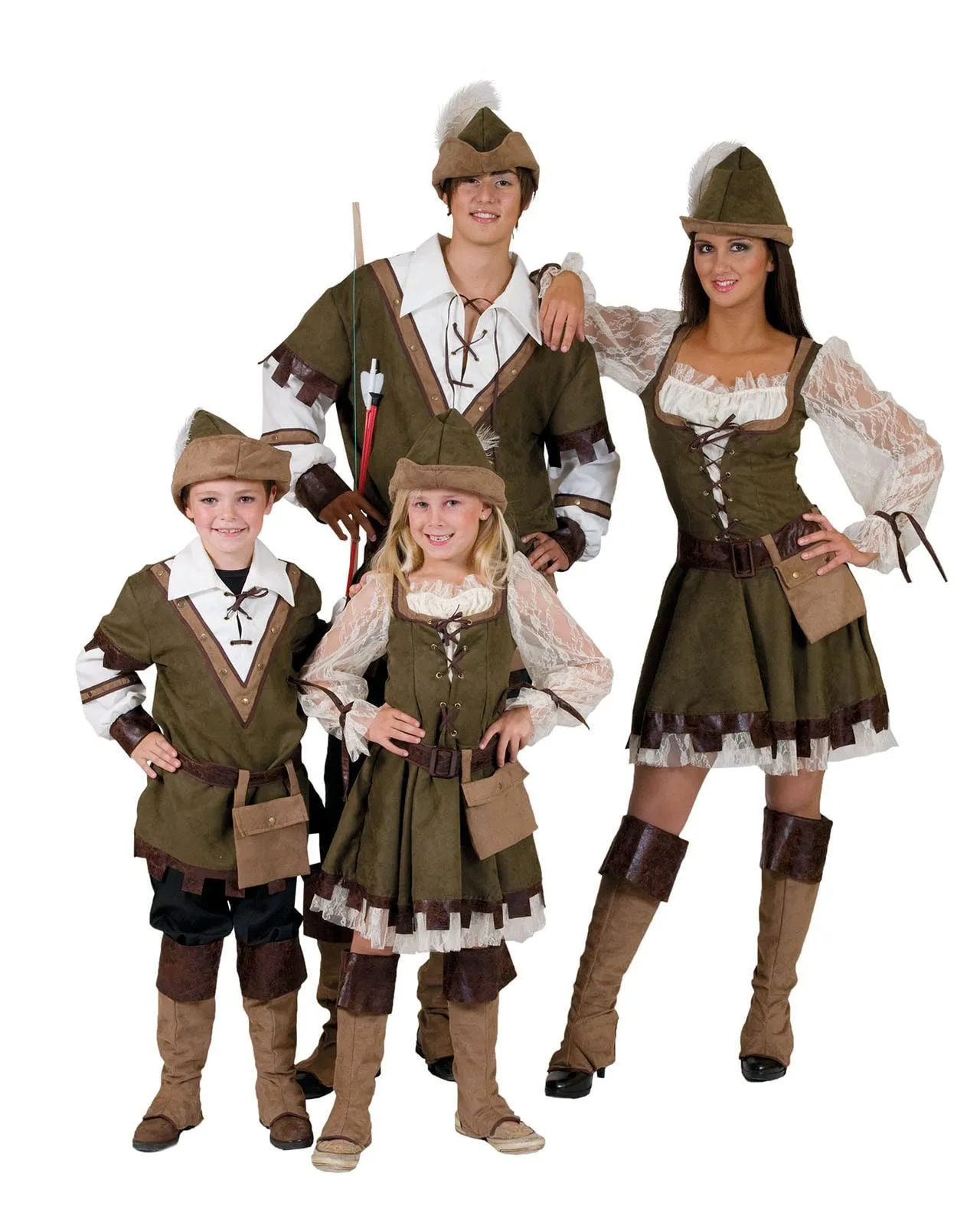 Robin Hood De Armenhelper Jurk Vrouw 2 Robin Hood De Armenhelper Jurk Vrouw - Afbeelding 2