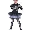 Dansend Ballet Skelet Meisje Kostuum