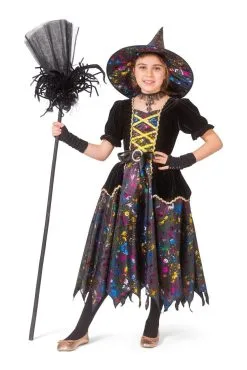 Klaar Voor Het Heksenbal Heks Meisje Kostuum