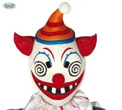 Latex Masker Hysterisch Vrolijke Clown