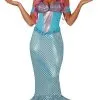 Mythische Hoog Tij Zeemeermin Vrouw Kostuum