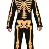 Deftig Skelet Op Stand Horror Man Kostuum