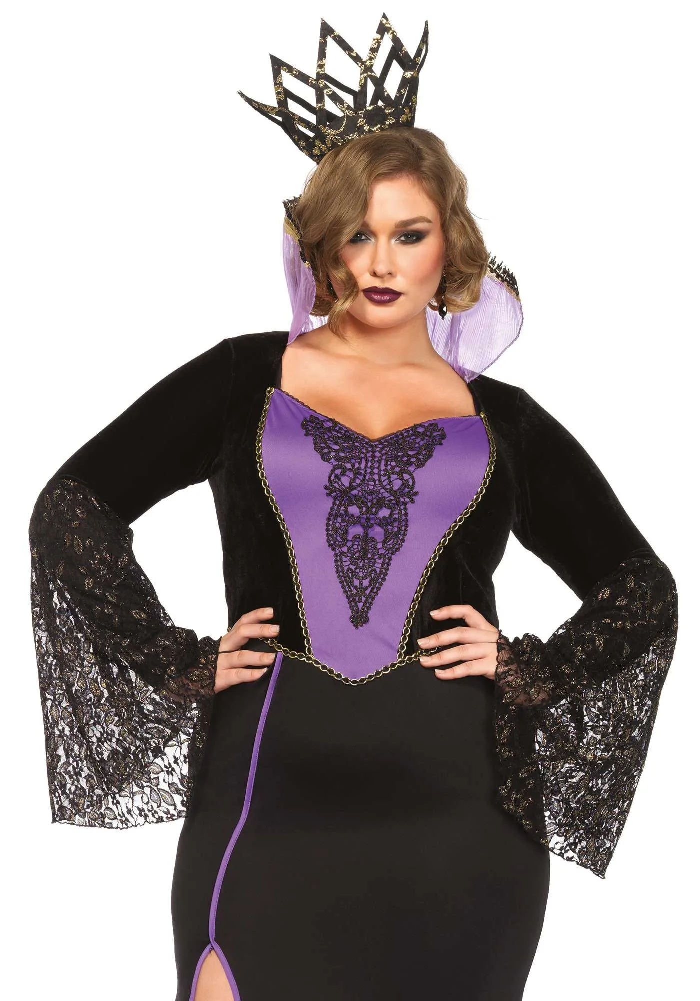 Slechte Stiefmoeder Kostuum Vrouw 2 Slechte Stiefmoeder Kostuum Vrouw - Afbeelding 2