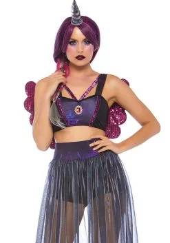 Mystieke Gevleugelde Eenhoorn Vrouw Kostuum -Sprookjeskleding Verkoopwinkel leg 2018 86758 053 4 18