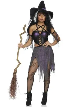 Uitdagend Trudy Toverkol Vrouw Kostuum 7 Uitdagend Trudy Toverkol Vrouw Kostuum -Sprookjeskleding Verkoopwinkel leg 2019 86829 053 4 14