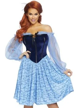 Zwoel Zwemmende Zeemeermin Tropisch Eiland Vrouw Kostuum