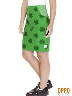 Iers St. Patricks Girl Opposuit Vrouw Kostuum -Sprookjeskleding Verkoopwinkel oswm 0011 3 15