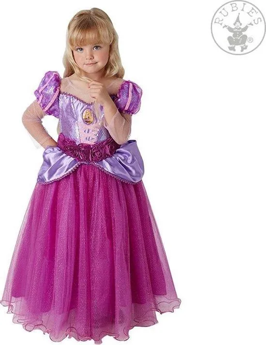 Mooie Roze Paarse Rapunzel Bevrijd Uit Het Kasteel Meisje Kostuum 1 Mooie Roze Paarse Rapunzel Bevrijd Uit Het Kasteel Meisje Kostuum