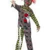 Totaal Verknipte Horror Clown Jongen Kostuum