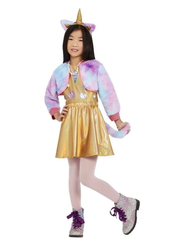 Snoezig Kittycorn Meisje Kostuum 2 Snoezig Kittycorn Meisje Kostuum - Afbeelding 2