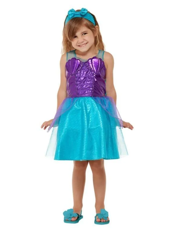 Kleine Zeemeermin Prinses Ariel Meisje Kostuum 2 Kleine Zeemeermin Prinses Ariel Meisje Kostuum - Afbeelding 2