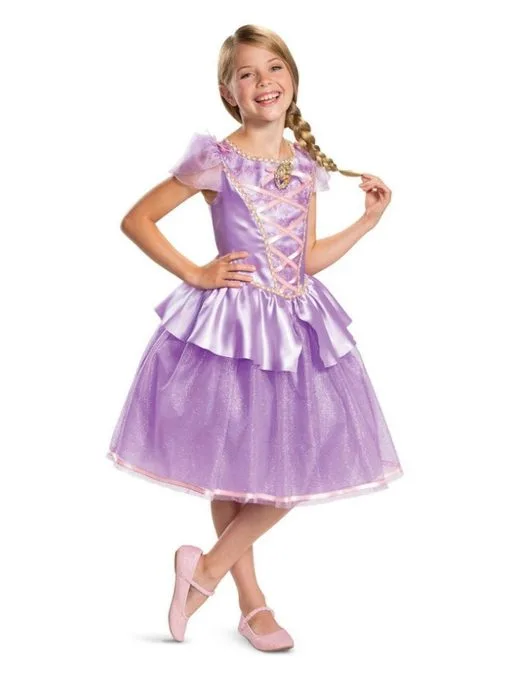Prinses Disney Rapunzel Deluxe Meisje Kostuum -Sprookjeskleding Verkoopwinkel smf 2022 140669 1