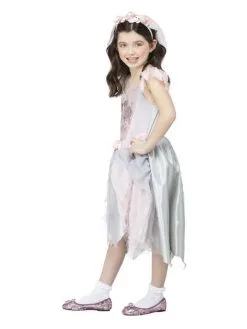 Spookachtig Bruidje Casperina Kind Meisje Kostuum -Sprookjeskleding Verkoopwinkel smf 2022 56418 4 6