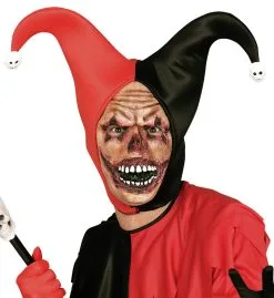 Halfgezicht Masker Horror Clown Zombie Star -Sprookjeskleding Verkoopwinkel wdm1014 00835 c
