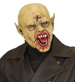 Kruis En Bloed Vampier Masker