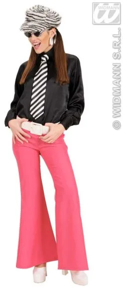 Satijnen Stropdas Wit Met Zwarte Strepen -Sprookjeskleding Verkoopwinkel wdm1014 2995p e