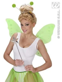 Hoofdband Met Groene Antennes -Sprookjeskleding Verkoopwinkel wdm1014 8127v c 2