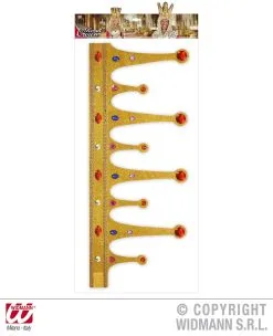 Maxi Glitter Kroon Met Stenen, Buigbaar -Sprookjeskleding Verkoopwinkel wdm1014 9088h f