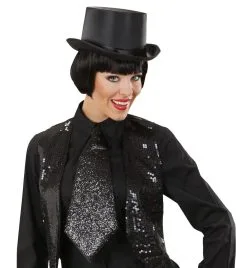 Stropdas Lurex, Zwart -Sprookjeskleding Verkoopwinkel wdm1014 9364b d