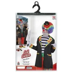 Kwaadaardige Clown Horror Circus Volwassen Kostuum Man -Sprookjeskleding Verkoopwinkel wdm1014 9793 c 8