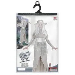 Spookachtige Dame Witte Horror Dame Vrouw Kostuum -Sprookjeskleding Verkoopwinkel wdm1014 9898 d 13