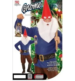 Tuin Kabouter Blauw Man Kostuum -Sprookjeskleding Verkoopwinkel wdm1516 0134 e 10