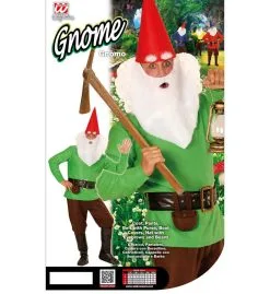 Tuin Kabouter Groen Man Kostuum 7 Tuin Kabouter Groen Man Kostuum -Sprookjeskleding Verkoopwinkel wdm1516 0135 d 8