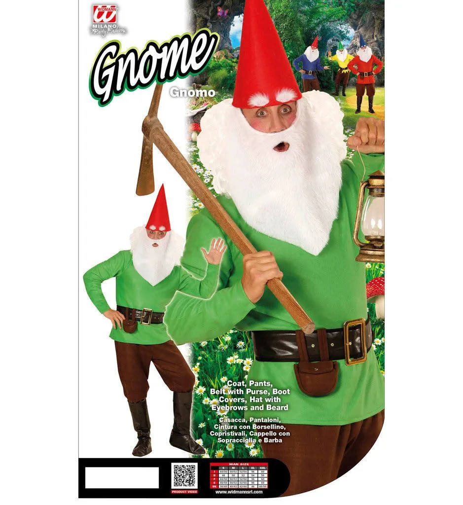 Tuin Kabouter Groen Man Kostuum 4 Tuin Kabouter Groen Man Kostuum - Afbeelding 4