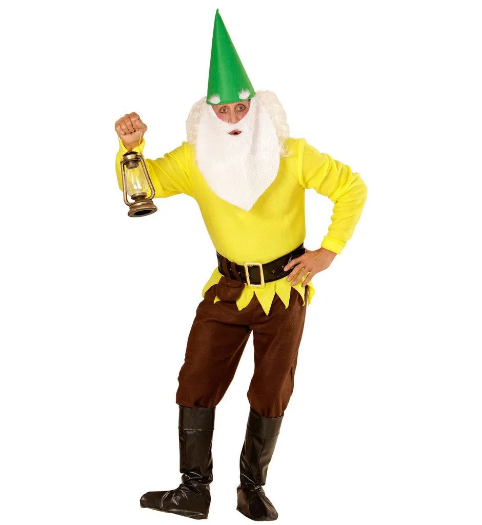 Tuin Kabouter Geel Man Kostuum 2 Tuin Kabouter Geel Man Kostuum - Afbeelding 2