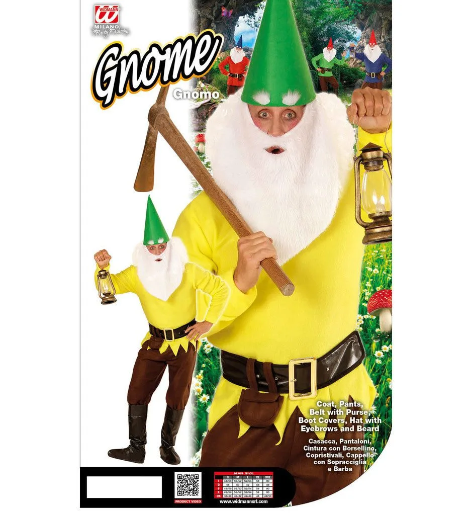 Tuin Kabouter Geel Man Kostuum 5 Tuin Kabouter Geel Man Kostuum - Afbeelding 5