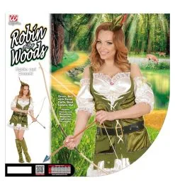 Vrouwelijke Robin Hood Kostuum 7 Vrouwelijke Robin Hood Kostuum -Sprookjeskleding Verkoopwinkel wdm1516 0144 d 9