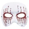 Masker Psychopaat Wit Met Bloedende Ogen Bloody Pierrot