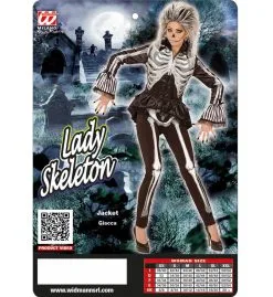 Aansluitend Dames Jasje Skelet Vrouw -Sprookjeskleding Verkoopwinkel wdm1516 4902 d 10