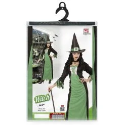 Groene Heks Vrouw Kostuum -Sprookjeskleding Verkoopwinkel wdm1617 0726 c 11