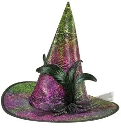 Hollo Gothic Heksenhoed Met Versiering