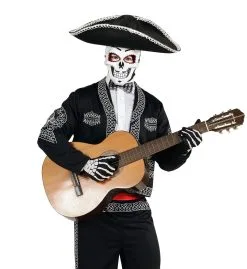 Mexicano Dia De Los Muertos Strikje -Sprookjeskleding Verkoopwinkel wdm1617 95693 e 1