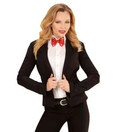 Rood Bling Pailletten Strikje Met Licht, Rood -Sprookjeskleding Verkoopwinkel wdm1617 95698 c 1