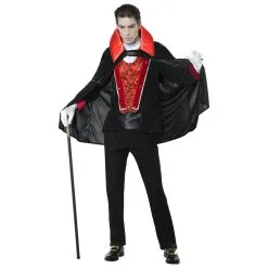 Victoriaanse Vampier Gracio Man Kostuum