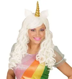 Pruik Eenhoorn Dromer -Sprookjeskleding Verkoopwinkel wdm 2017 06339 3