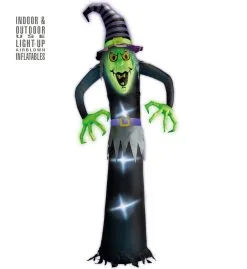 Opblaasbare Heks 244 Centimeter