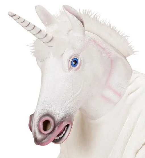 Cartoony Masker, Eenhoorn Met Haar -Sprookjeskleding Verkoopwinkel wdm 2017 96653 1 10