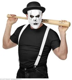 Masker Boze Pierrot Met Bolhoed -Sprookjeskleding Verkoopwinkel wdm 2018 03294 3