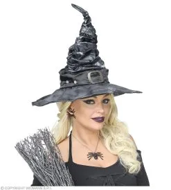 Hoge Punthoed Heks Met Spinnen -Sprookjeskleding Verkoopwinkel wdm 2018 05805 3 1