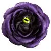 Haarclip Paarse Roos Met Sinister Kattenoog