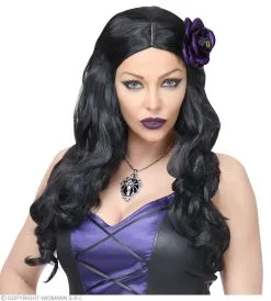 Haarclip Paarse Roos Met Sinister Kattenoog -Sprookjeskleding Verkoopwinkel wdm 2018 05806 3 1